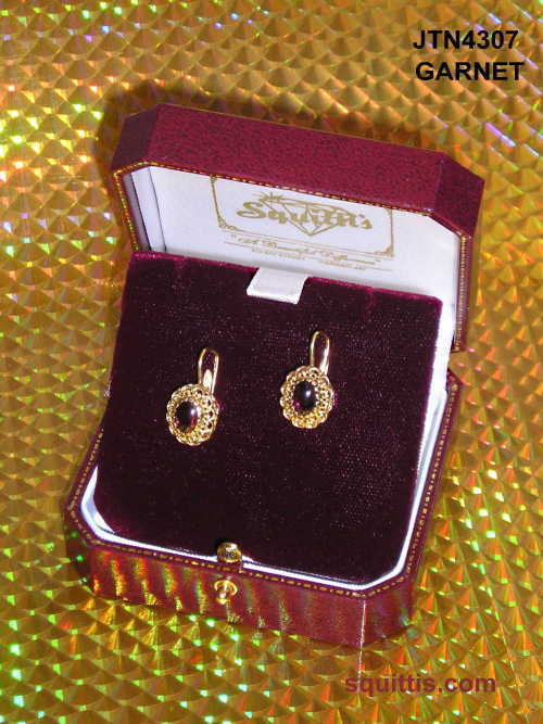 antique italian leverback earrings